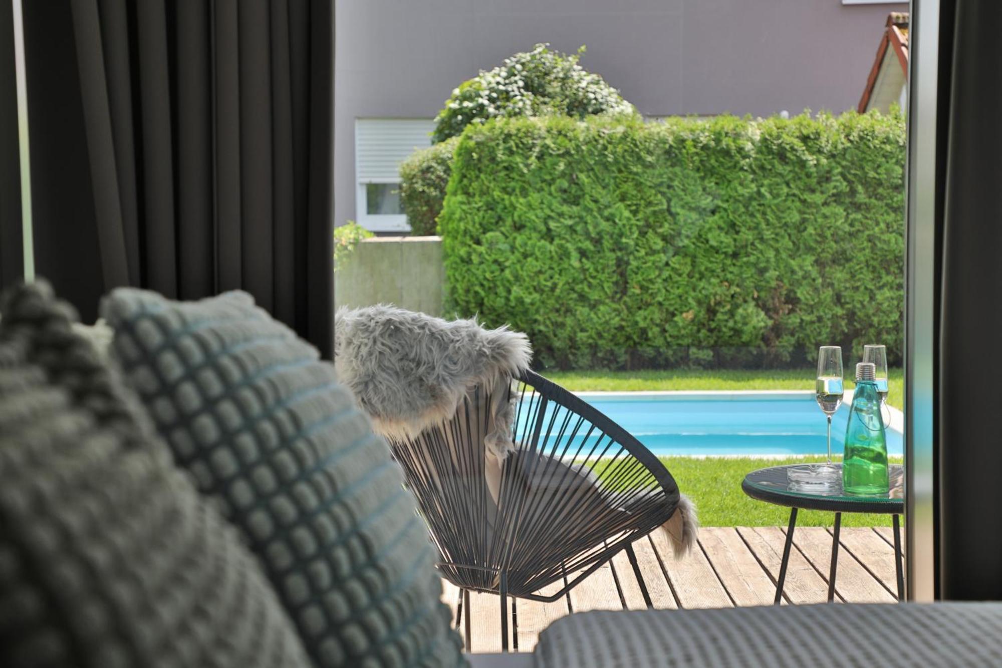 Modernes Studio-Apartment Gersthofen Dış mekan fotoğraf